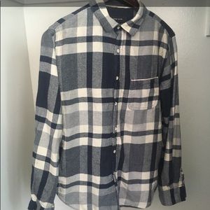 Mens Long Sleeve Flannel